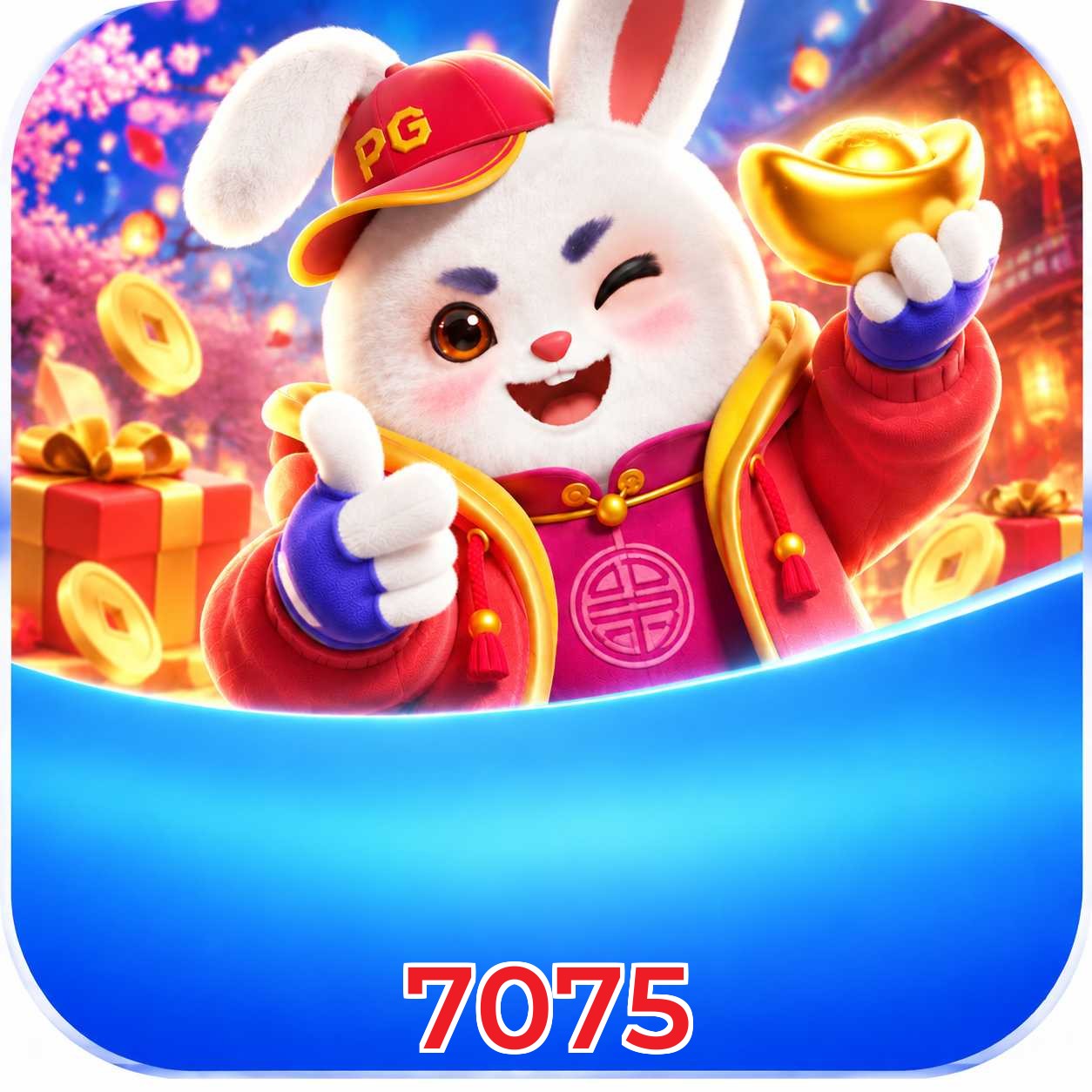 Grandes ganhos no cassino ao vivo da 7075